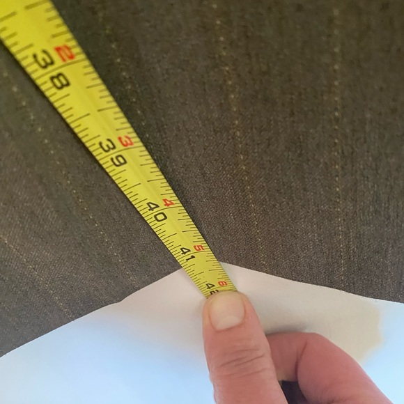 Micheal Micheal Kors pinstripe suit jacket sz 10 pants sz 8 - Picture 13 of 14